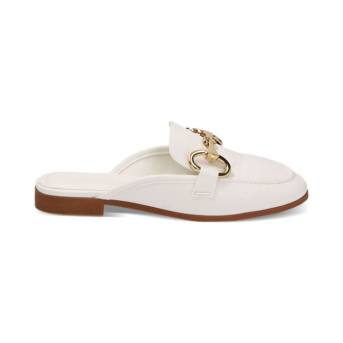 Sabots blancs elegants femme Primadonna Collection