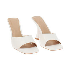 Mules open toe mujer blancas, Primadonna, 254956707EPBIAN035, 003 preview