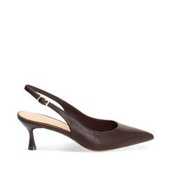 D&eacute;collet&eacute; testa di moro tacco 6 cm, Primadonna, 272118215EPMORO036, 001a