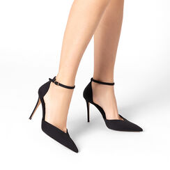 Open shank de mujer negras de tela, Primadonna, 252130618LYNERO036, 002a