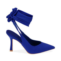 ZAPATOS CHANEL LYCRA BLUE, Primadonna, 212111316LYBLUE035, 001a