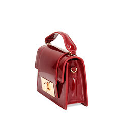 Mini sac cerise en vernis, 245158801VECHERUNI, 002a