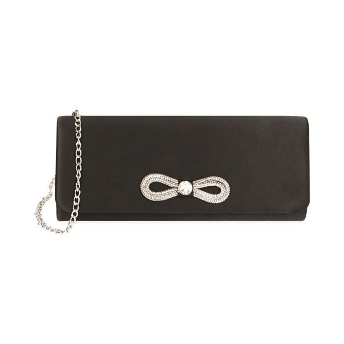 Pochette raso nero - LIU JO - Pk by Paskal