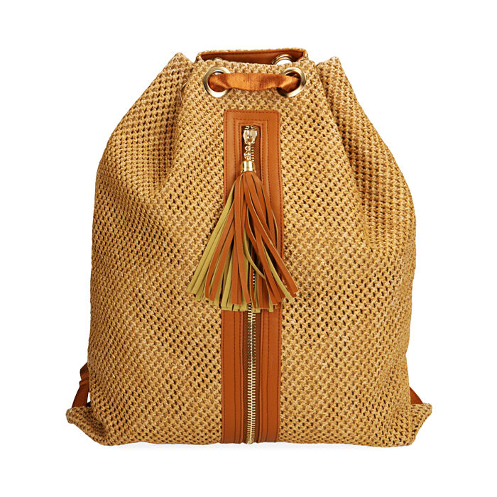 Mochila rafia mujer deals