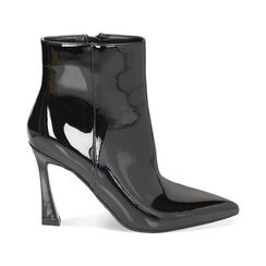 Bottine noire vernies, Primadonna, 242159748VENERO038, 001 preview