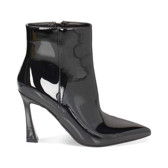 Bottine noire vernies, Primadonna, 242159748VENERO038