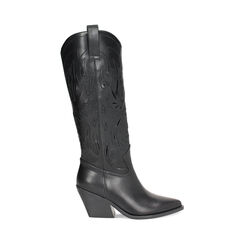 Botas de mujer negras, 253073197EPNERO035, 001a