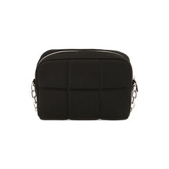 Borsa a tracolla gioiello nera in tessuto, Primadonna, 215124664LYNEROUNI, 003 preview