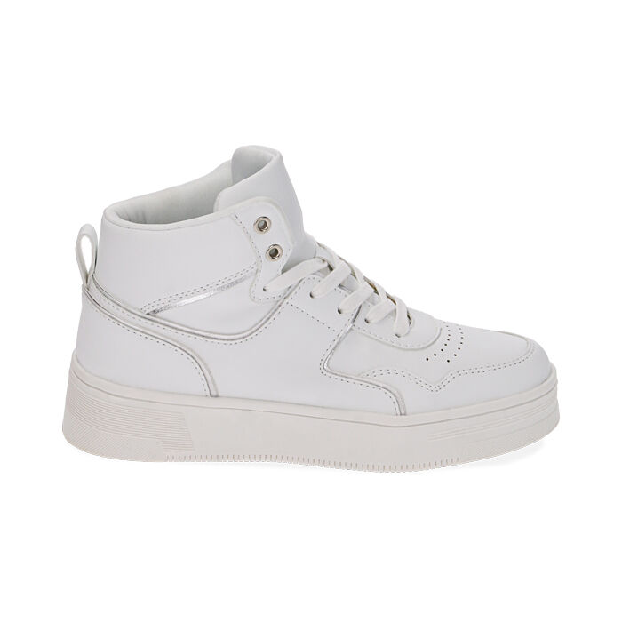 Sneakers high bianche, Primadonna, 210152126EPBIAN035