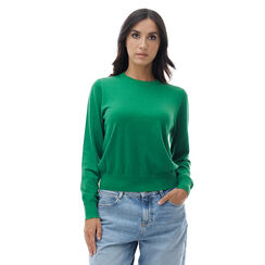 Maglia verde laminata, 24U423765LMVERDL, 001a