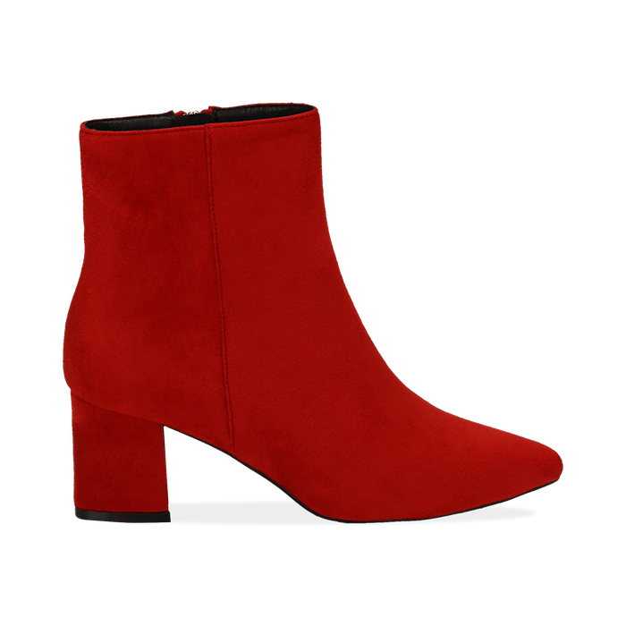 Ankle Boots Rossi In Microfibra Tacco 6 Cm Primadonna Collection
