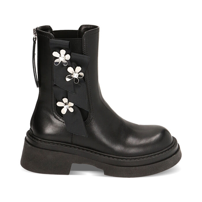 WOMEN SHOES BEATLES SYNTHETIC NERO, Primadonna, 22S437003EPNERO035