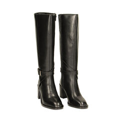 CALZATURA STIVALE PELLE NERO, Primadonna, 229474044PENERO038, 002 preview