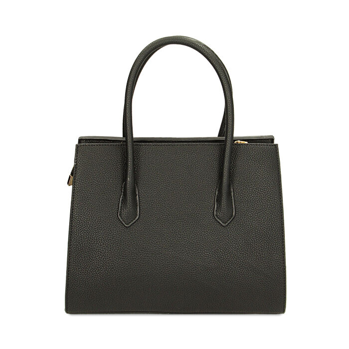Borsa donna a mano nera quadrata Primadonna Collection