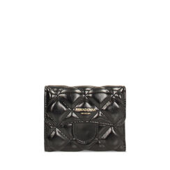 Portefeuille noir brillant avec détails élégants, Primadonna, 265702429EUNEROUNI, 001a