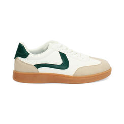 Sneakers donna bianche-verdi, Primadonna, 250124015EPBIVE041, 001 preview