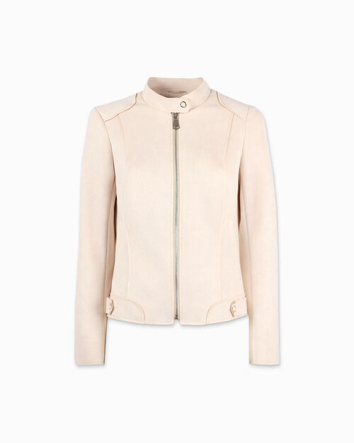 ROPA CHAQUETA MICROFIBRA BEIG, BEIGE