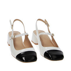 CALZATURA DECO. SLINGBACK NAPLACK BINE, 234907931NPBINE035, 002a