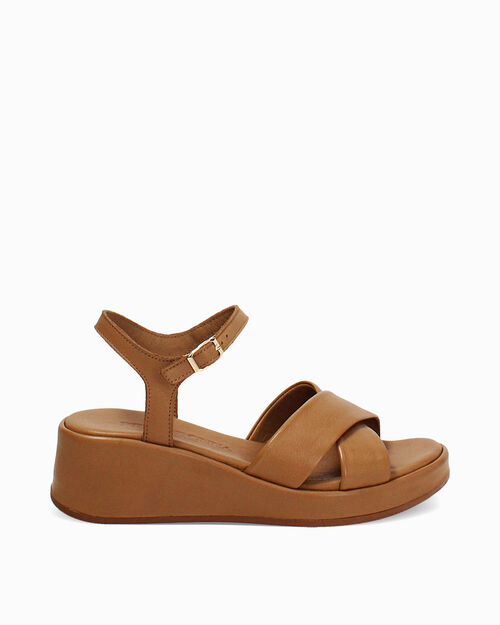 CHAUSSURES POUR FEMMES CALE PEAU COGN, COGNAC