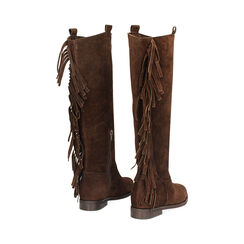 Botte en daim couleur brun foncé, Primadonna, 261010003CMMORO036, 004 preview