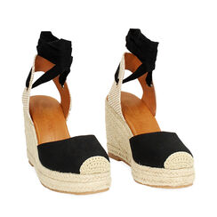 Campesine nere tacco 9,5 cm, Primadonna, 274920101CANERO035, 002a