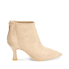 Botines mujer topo en microfibra, Primadonna, 253037036MFTAUP037, 001a