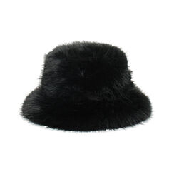 Cappello nero in pelo sintetico, Primadonna, 261931303FUNEROUNI, 003 preview