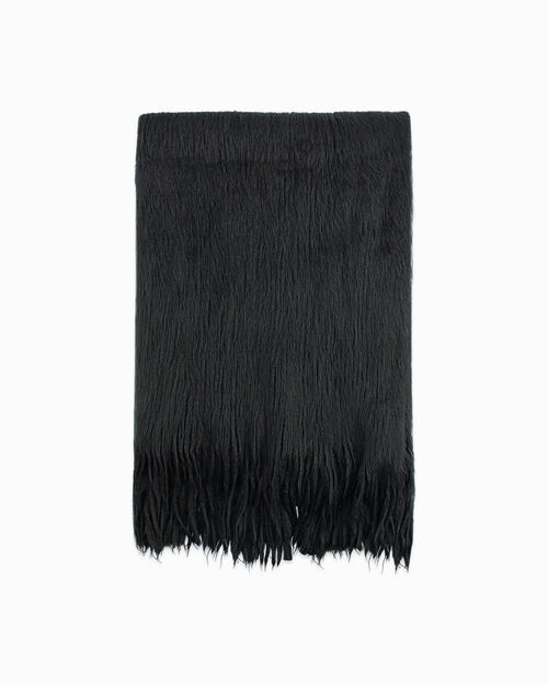 ACCESSOIRES ECHARPE ACRYLIQUE NERO, BLACK