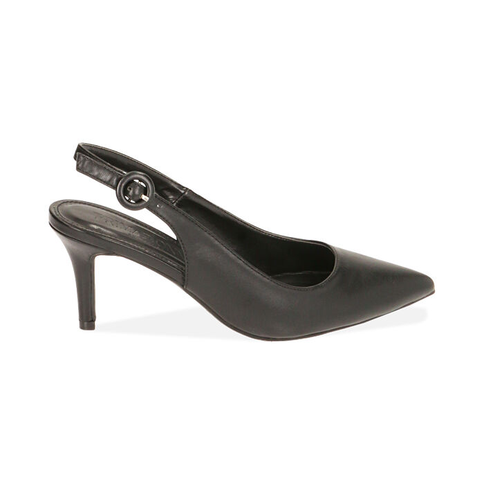 Decollete donna nere tacco 7 cm Primadonna Collection