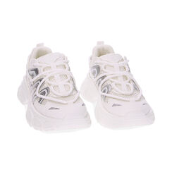 CALZATURA SNEAKERS TESSUTO BIAN, Primadonna, 239305901TSBIAN035, 002 preview