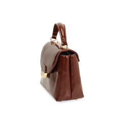 Mini sac brillant cognac avec bandoulière amovible, Primadonna, 265126397EUCOGNUNI, 003 preview