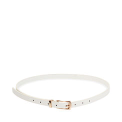 Ceinture blanche avec boucle &eacute;l&eacute;gante, Primadonna, 27B413456EPBIANUNI, 001a