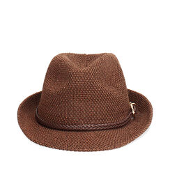 Sombrero marr&oacute;n con estilo atemporal, Primadonna, 27B472510ERMARRUNI, 001a