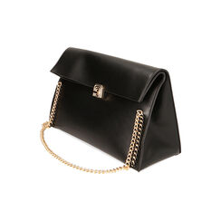 Borsa a spalla nera chain, Primadonna, 225125213EPNEROUNI, 002 preview