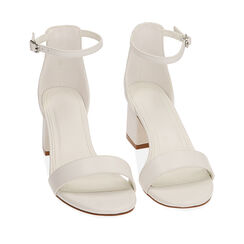 Sandales à talons blancs, Primadonna, 232770301EPBIAN035, 002a