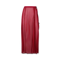 Copricostume donna bordeaux in tessuto trasparente, Primadonna, 25L504444TSBORDUNI, 001a