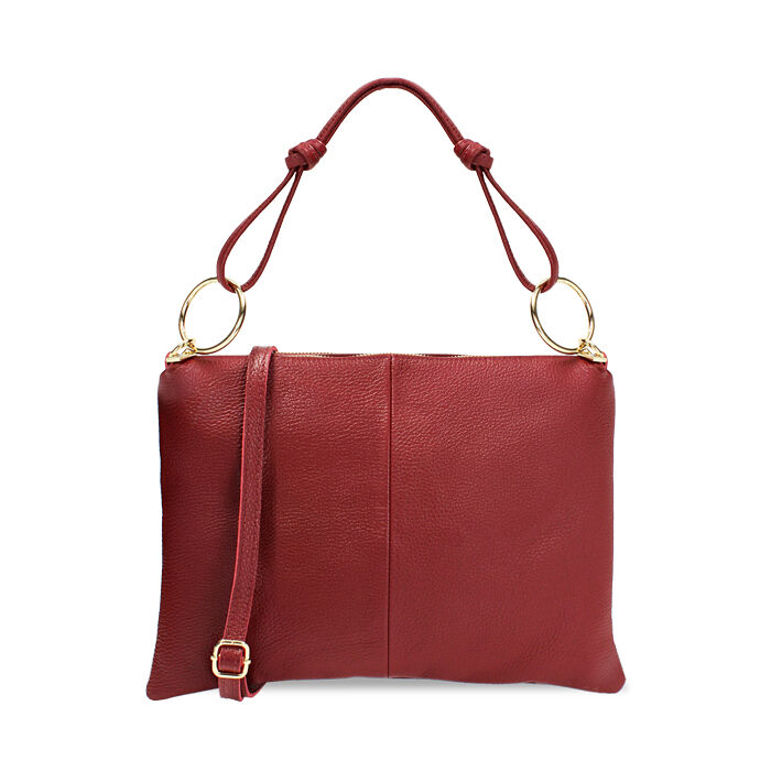 Borsa a spalla donna bordeaux Primadonna Collection