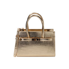 Mini bag a mano oro, Primadonna, 215134651LMOROGUNI, 001 preview
