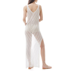 Vestito bianco macramè, Primadonna, 21B492607TSBIANUNI, 002a