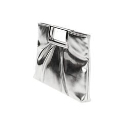 Pochette donna argento in laminato, Primadonna, 255126258LMARGEUNI, 003 preview