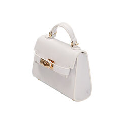 Borsa a trapezio bianca, Primadonna, 215124555EPBIANUNI, 002 preview