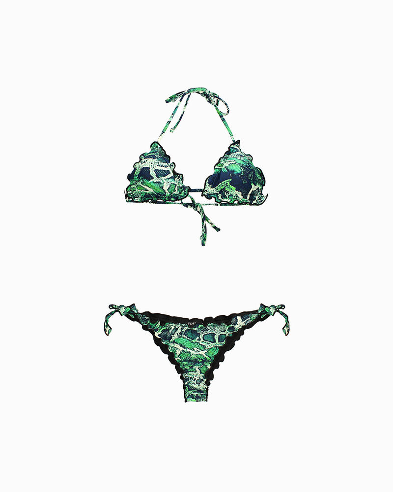 Bikini da donna stampato verde image number null