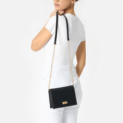 Mini bolsa de mujer negra, Primadonna, 255126053EPNEROUNI, 002a