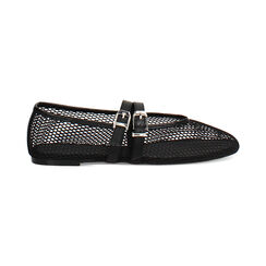 Ballerines femme noires perforées, Primadonna, 25D539902TSNERO035, 001 preview