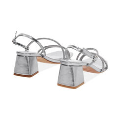 Sandalias de tac&oacute;n plata 5,5 cm, Primadonna, 274941776LPARGE035, 004 preview