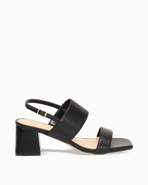 ZAPATOS SANDALIA SINTETICO NERO, BLACK