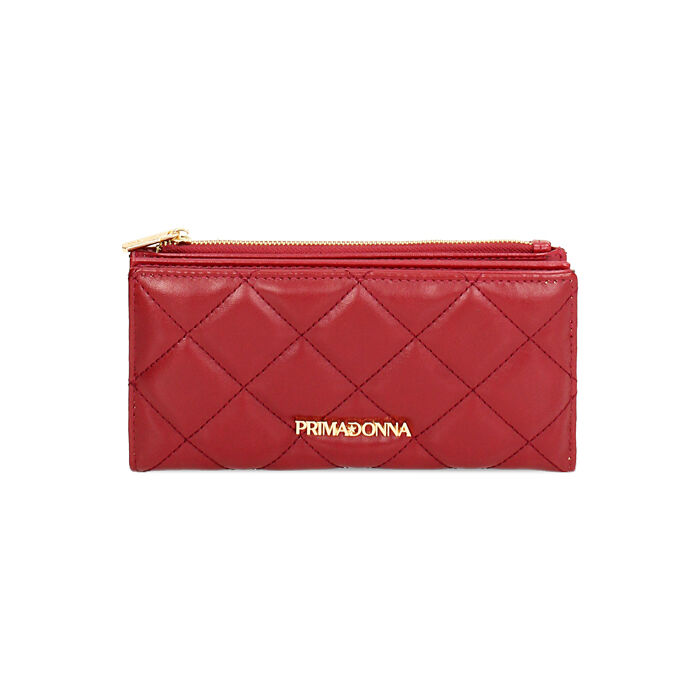 Portafoglio cherry trapuntato Primadonna Collection