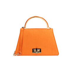 Mini sac femme orange en satin, Primadonna, 255126021RSARANUNI, 001 preview