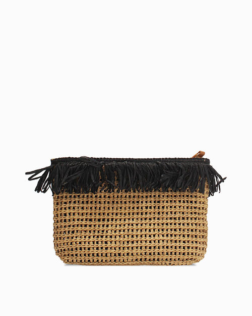 BORSA MARE POCHETTE PAGLIA NEMA, 