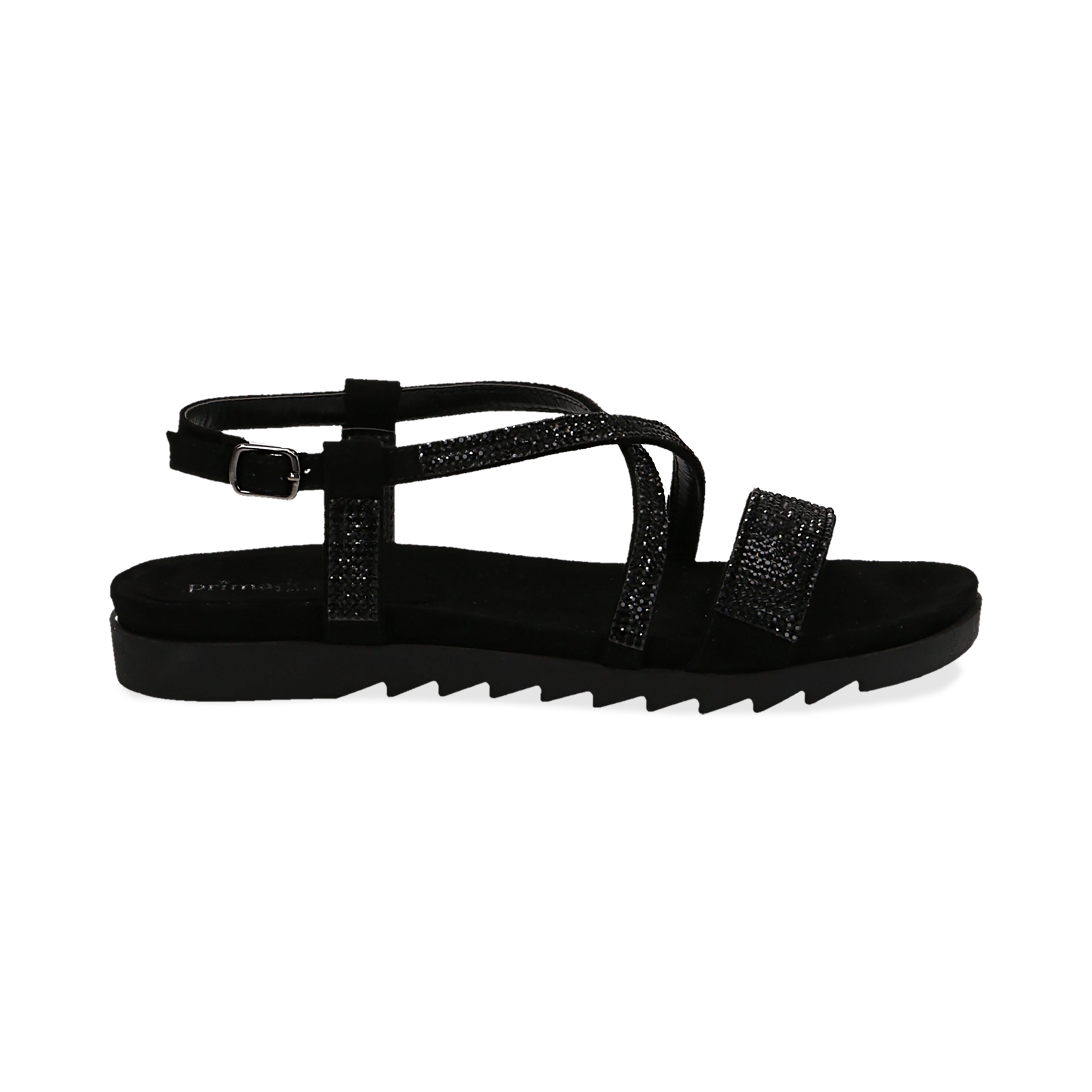 Onyx Sandali neri con strass: in offerta a 9.99€ su Mecshopping.it